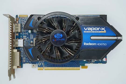 蓝宝石SAPPHIRE HD6760 1GB Vapor-X OC Version 显示卡（ATI Radeon HD6750芯片）